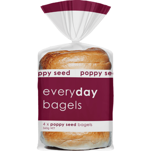 Everyday Poppy Seed Bagels