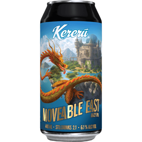 Kereru Moveable East Hazy IPA 440 mL