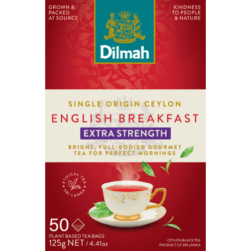 Dilmah English Breakfast Extra Strength Tagless Teabags