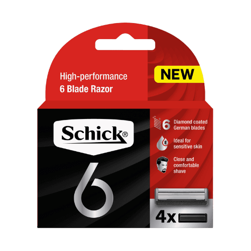Schick 6 Razor Blades Refill