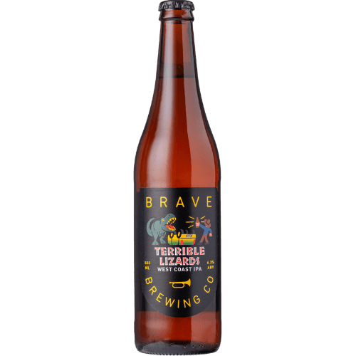 Brave Brewing Co Terrible Lizards West Coast IPA