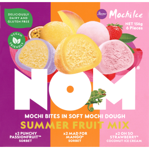 NOM Summer Fruit Mix Mochi Bites