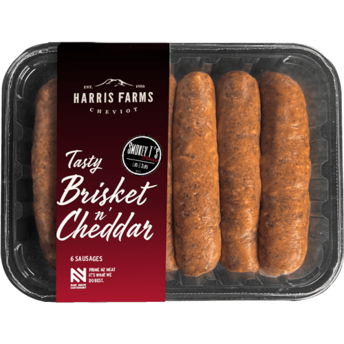Harris Farms Smokey T's Brisket n' Cheddar Sausage MAP