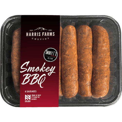 Harris Farms Smokey T's Smokey BBQ Sausages MAP