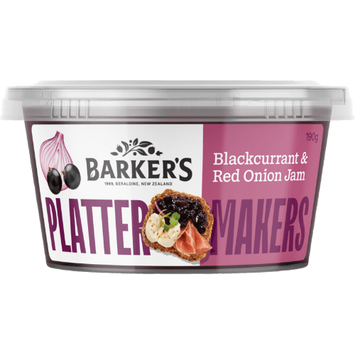 Barker's Platter Makers Blackcurrant & Red Onion Jam