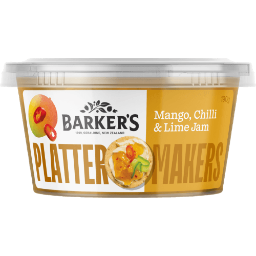 Barker's Mango Chili & Lime Jam