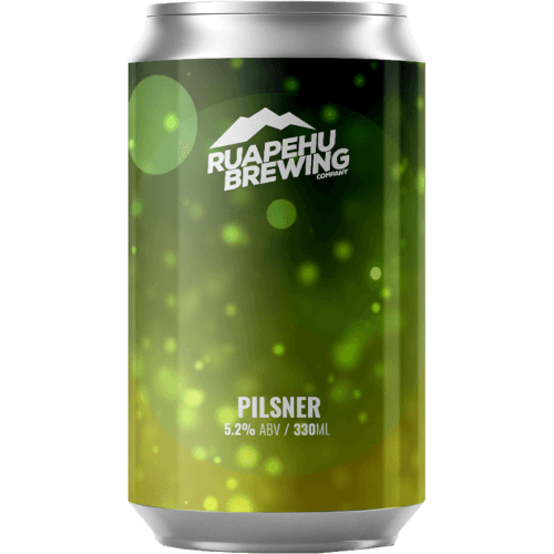 RUAPEHU BREWING CO NZ Pilsner 5.2% 330 mL