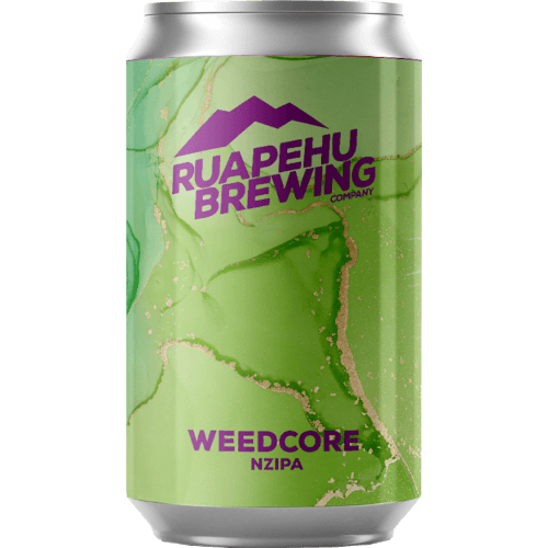 RUAPEHU BREWING CO Weedcore NZIPA 330 mL