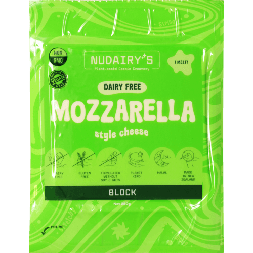 Nudairy Mozzarella Cheese Dairy Free 250 g