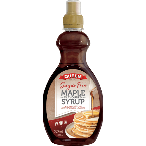 Queen Sugar Free Vanilla Maple Flavoured Syrup