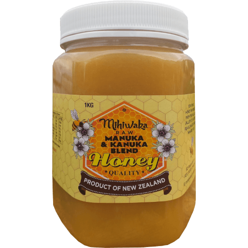 Mihiwaka Honey Raw Manuka And Kanuka Blend Honey