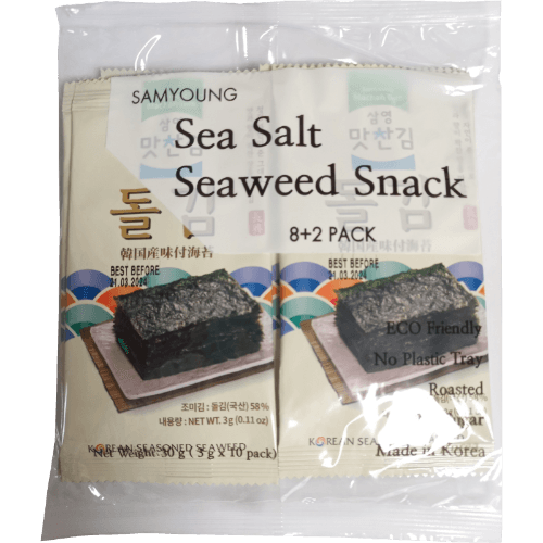 Samyoung Sea Salt Seaweed Snack