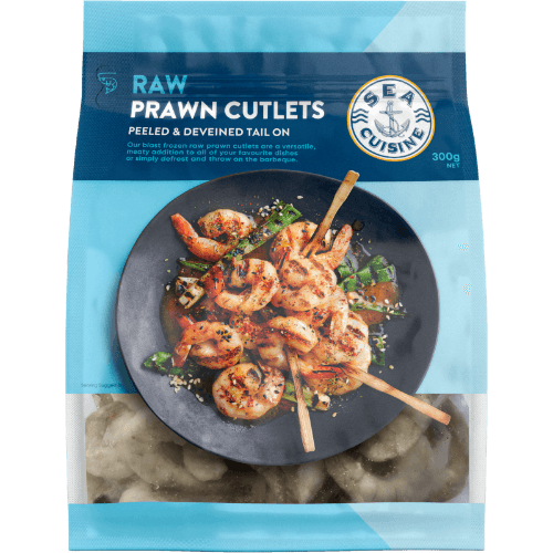 Sea Cuisine Raw Prawn Cutlets 51/60