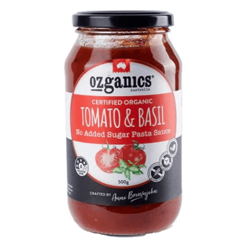 Ozganics Organic Tomato and Basil NAS Pasta Sauce