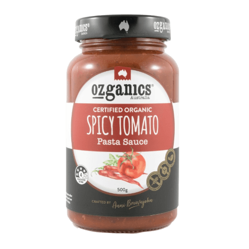 Ozganics Organic Spicy Tomato NAS Pasta Sauce