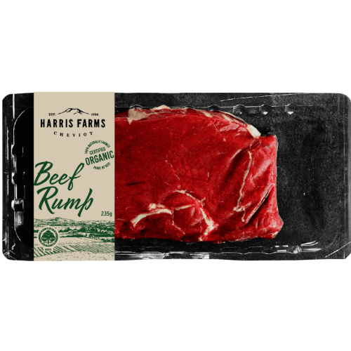 Harris Farms Organic Beef Rump SP 235 g