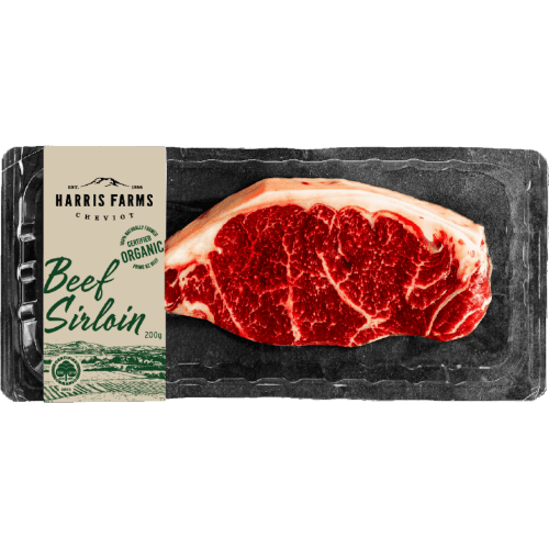 Harris Farms Organic Beef Sirloin SP 200 g