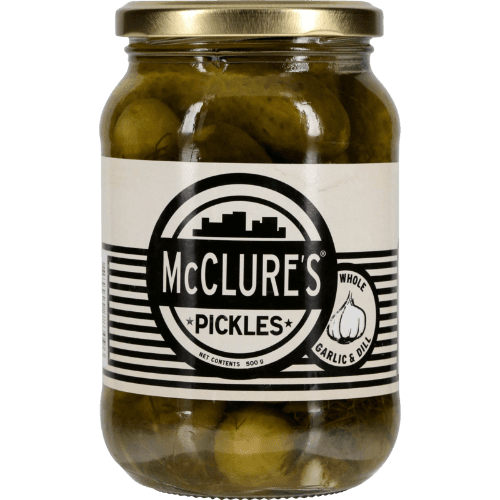 McClures Pickles Whole Garlic & Dill Gherkins