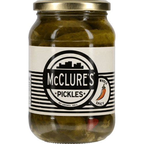 McClures Pickles Whole Spicy Gherkins