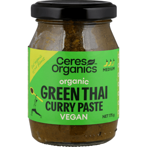 Ceres Organics Medium Green Thai Curry Paste Cooking Paste