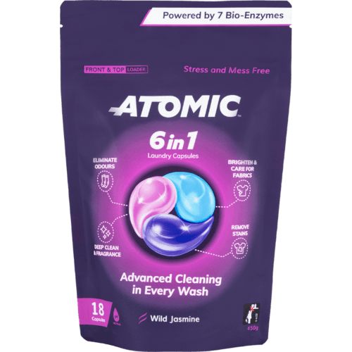Atomic Wild Jasmine 6 In 1 Laundry Capsules
