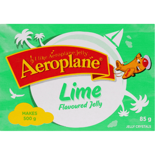 Aeroplane Lime Flavoured Jelly Crystals