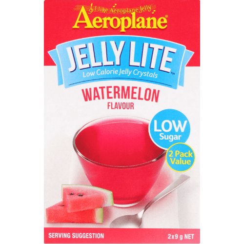 Aeroplane Jelly Lite Watermelon Flavour Low Calorie Jelly Crystals
