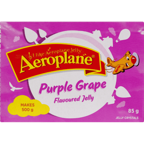 Aeroplane Purple Grape Flavoured Jelly Crystals