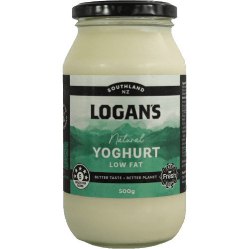 Logan Farm Farm Fresh Natural Low Fat Yoghurt 500 g