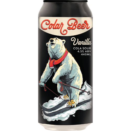 Double Vision Brewing Company Vanilla Cola Ice Cream Sour 440 mL