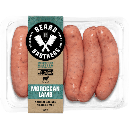 Beard Brothers Moroccan Lamb Sausages