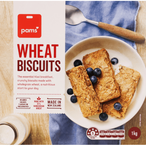 Pams Wheat Biscuits