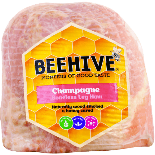 Beehive 1/4 Champagne Nw Sth Leg Ham per kg