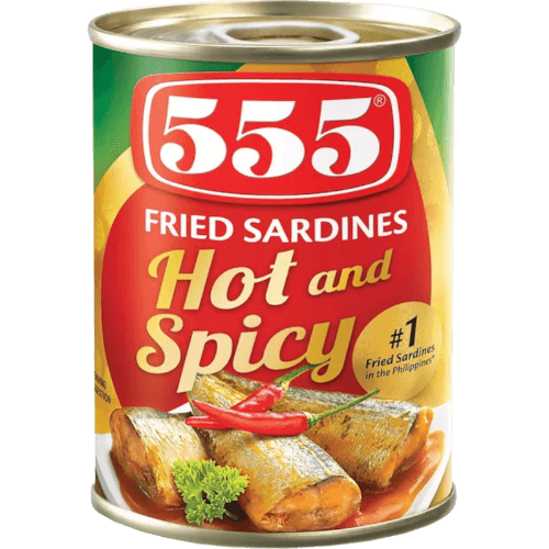 555 Hot & Spicy Canned Fish