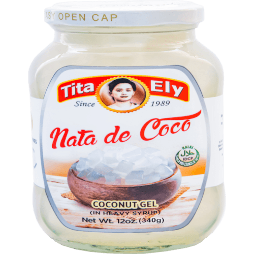 Tita Ely Nata de Coco Coconut Gel White in Heavy Syrup