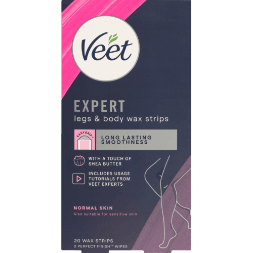 Veet Expert Cold Wax Strips Legs and Body Wax Strips