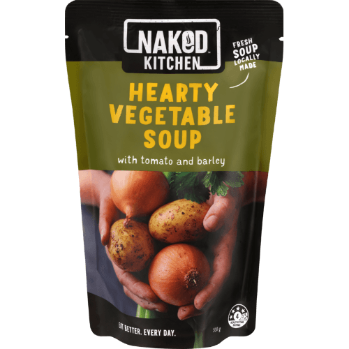Naked Hearty Vegetable Soup With Tomato And Barley