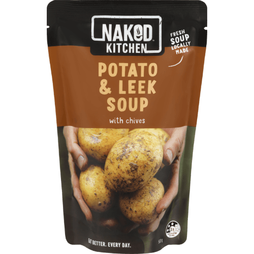 Naked Potato & Leek Soup With Chives