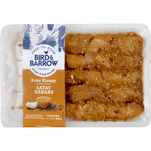 Bird & Barrow Free Range Chicken Breast Satay Kebabs
