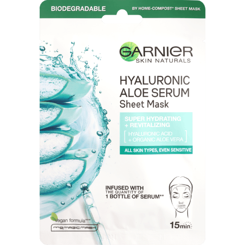 Garnier Skin Naturals Hyaluronic Aloe Serum Sheet Mask
