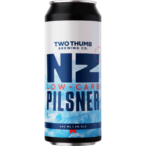 Two Thumb Brewing Co. NZ Low Carb Pilsner 440 mL