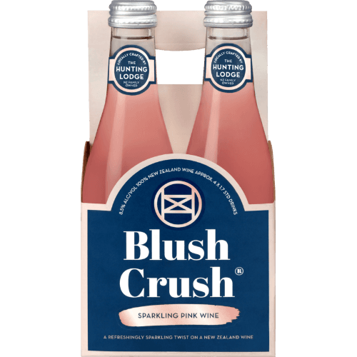 The Hunting Lodge Blush Crush Pink Sparkling 4 × 250 mL
