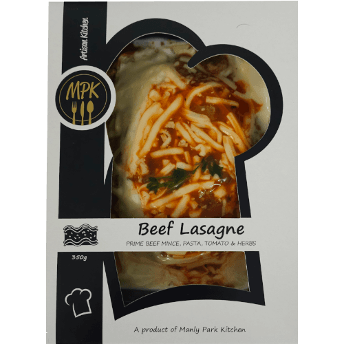 Manly Park Kitchen Beef Lasagne Ready Meal