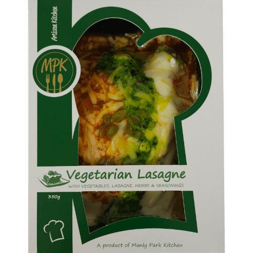 Manly Park Kitchen Vegetarian Lasagne Ready Meal