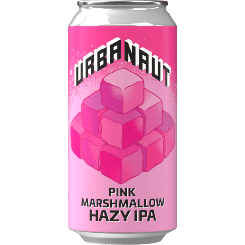 Urbanaut Pink Marshmallow Hazy IPA 440 mL