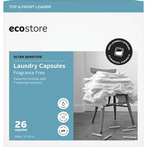 Ecostore Fragrance Free Ultra Sensitive Laundry Capsules