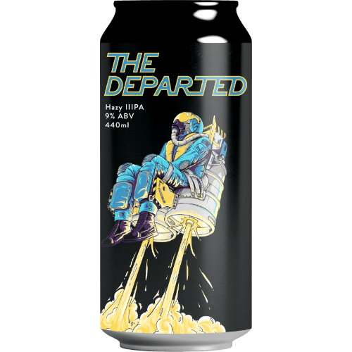 Double Vision Brewing Company The Departed Triple Hazy IPA 440 mL