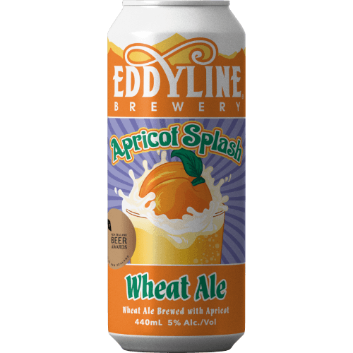 Eddyline Brewery Apricot Splash Wheat Ale 440 mL