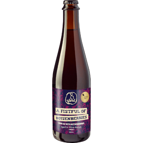 8 Wired A Fistful Of Boysenberries Sour Ale 500 mL
