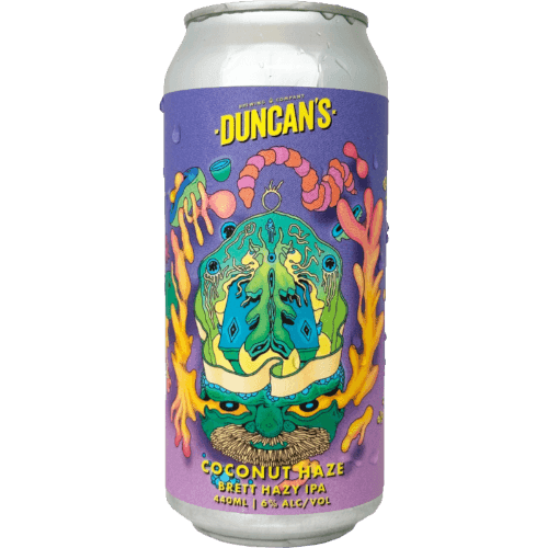 DUNCANS Coconut Hazy Brett Hazy IPA 440 mL